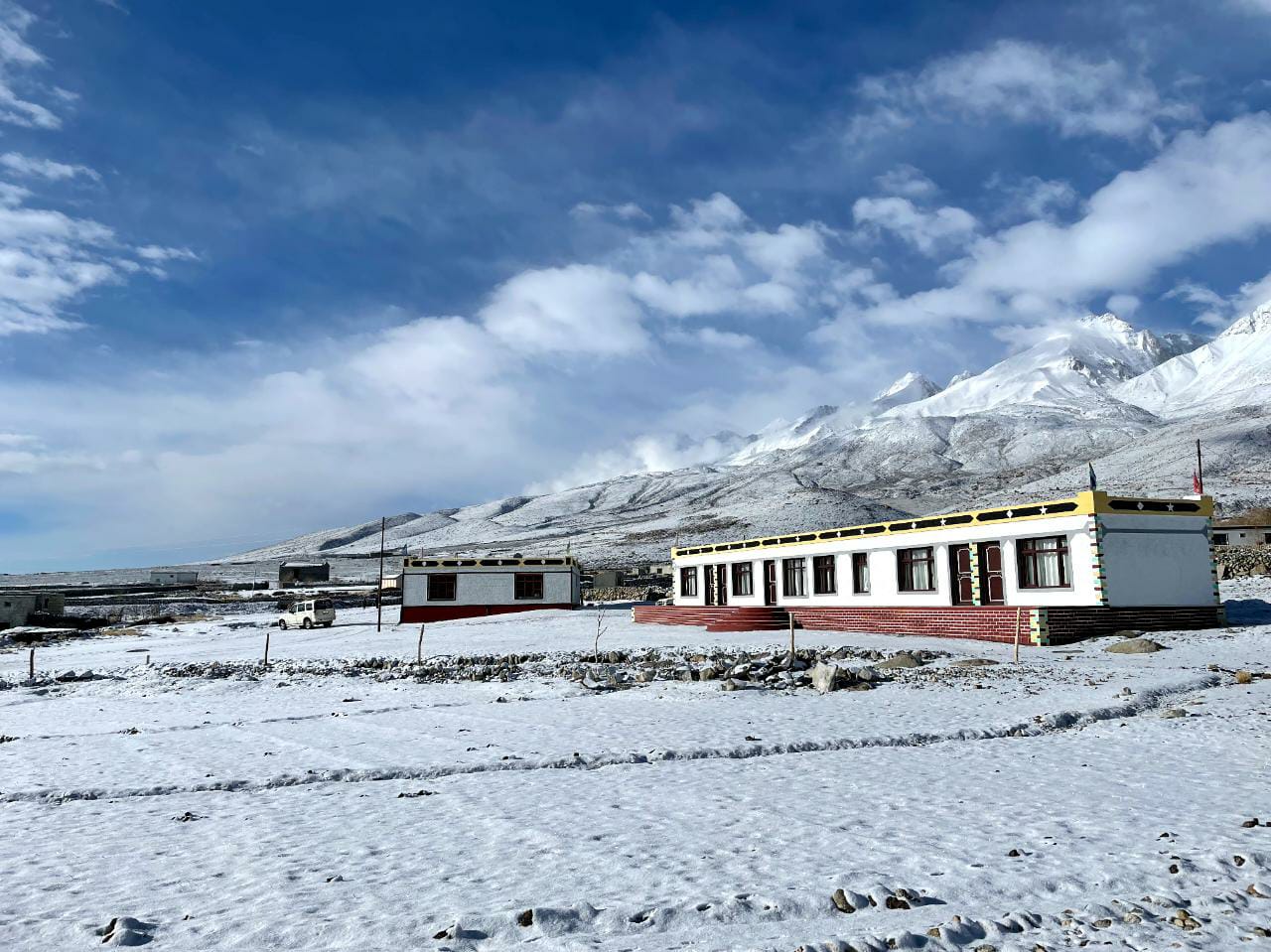 Viewpoint Zamta Homestay! Pangong Tso Lake