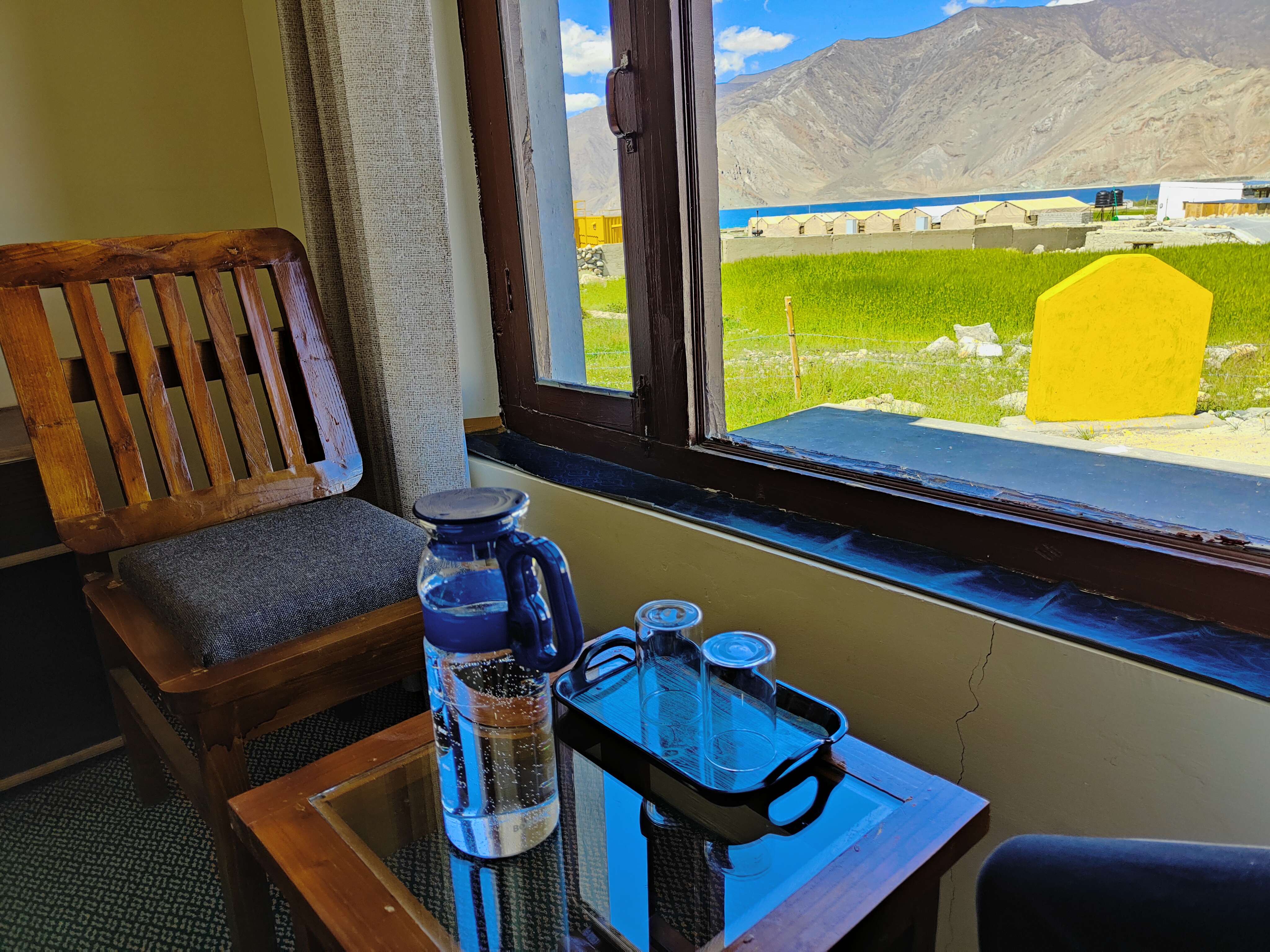 Viewpoint Zamta Homestay! Pangong Tso Lake